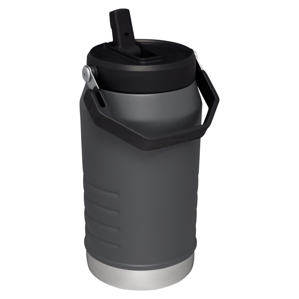 Charcoal Grey Stanley The IceFlow Flip Straw Jug | 64 OZ | Insulated JUGS | 46371-WNXB