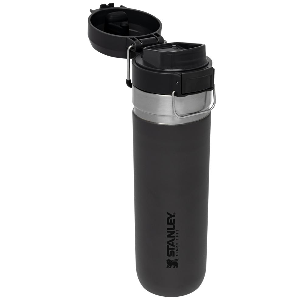 Charcoal Grey Stanley The Quick Flip Go | 24 OZ Water Bottles | 94281-IMUF