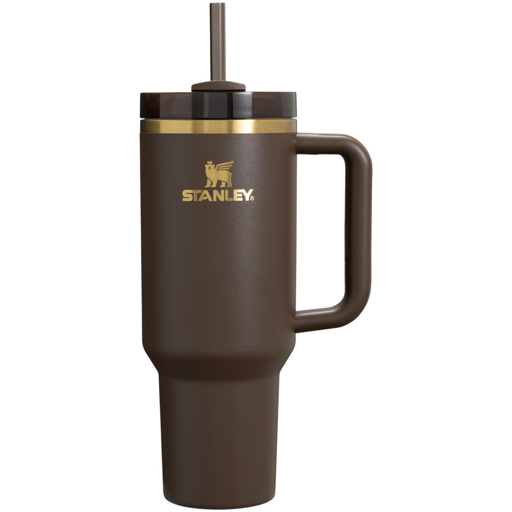 Chocolate Gold Stanley The Chocolate Gold Quencher H2.0 FlowState™ Tumbler | 40 OZ Water Bottles | 95307-DESR