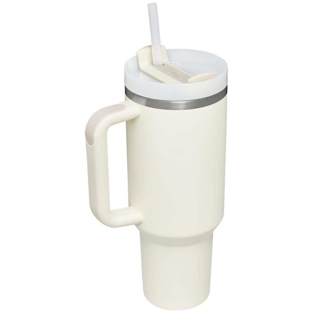 Cream White Stanley Adventure Quencher H2.0 Travel | 40 OZ Tumbler | 29586-DHAU