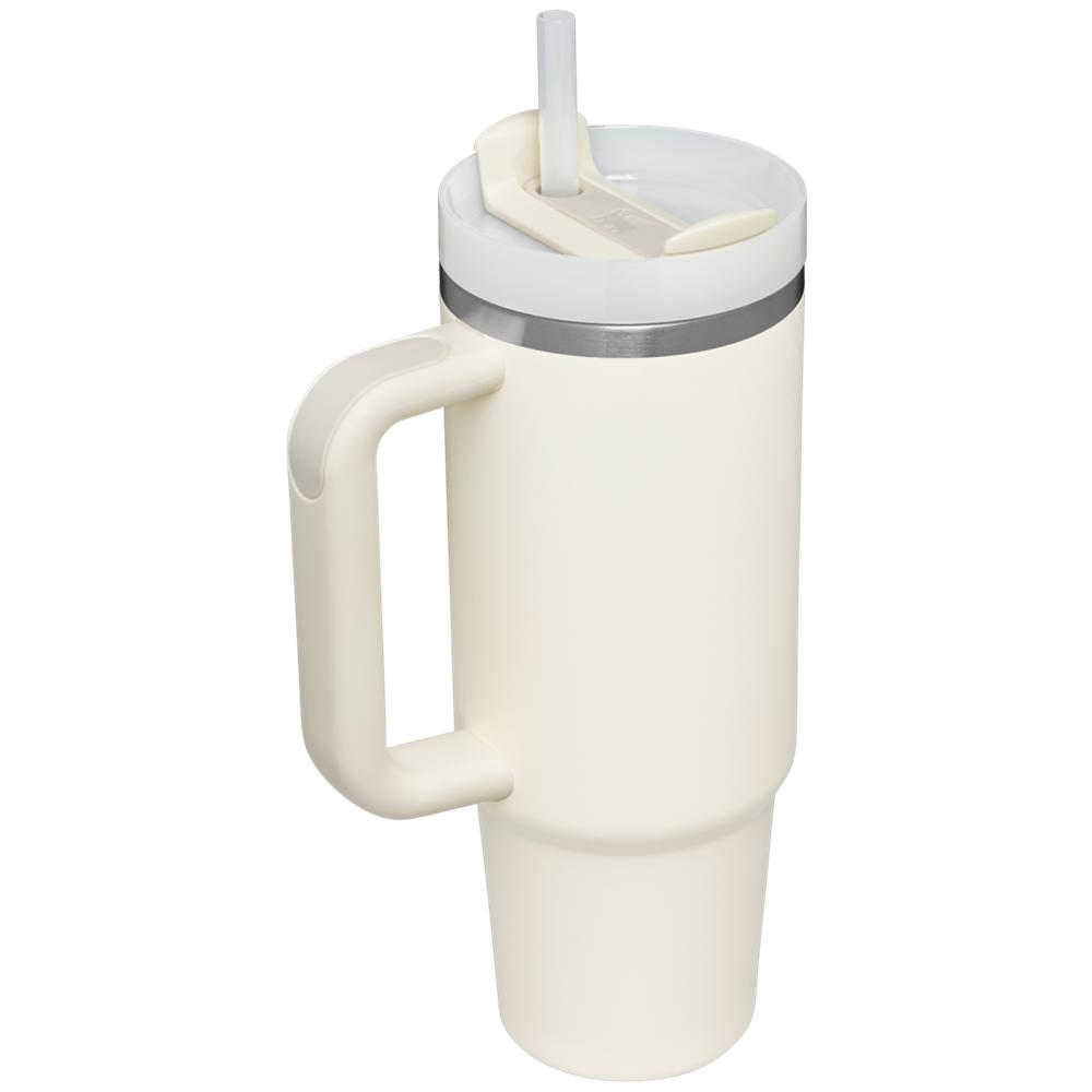 Cream White Stanley Quencher H2.0 Travel | 30 OZ Tumbler | 64793-GALC