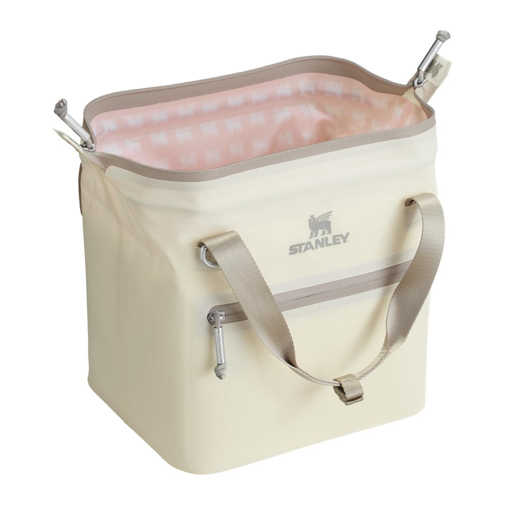 Cream White Stanley The All Day Julienne Mini Cooler | 10 Can | 7.2 QT Storage | 19347-GACN