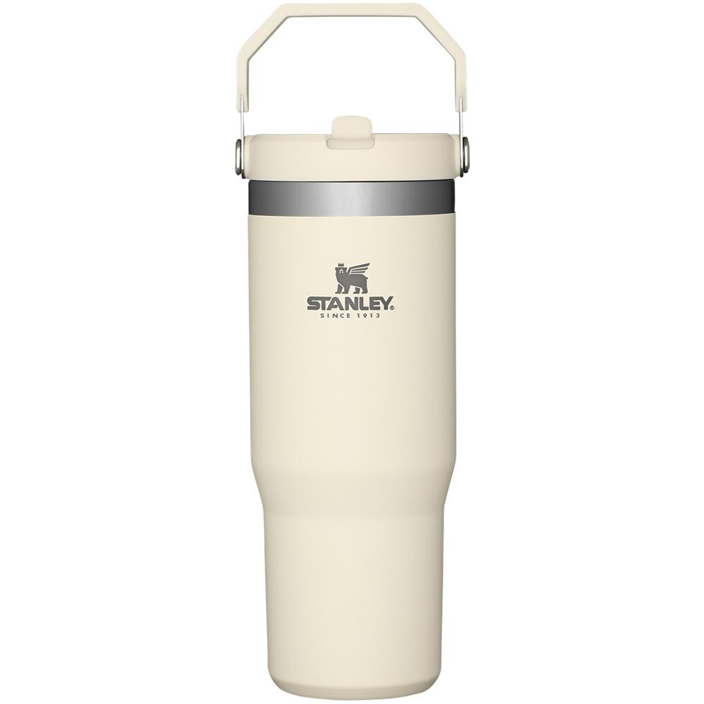 Cream White Stanley The IceFlow Flip Straw | 30 OZ | Insulated Water Tumbler | 04517-PGLC