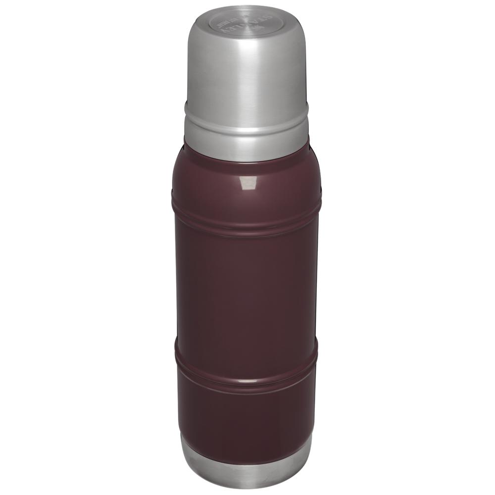 Dark Red Stanley The Milestones Thermal Bottle | 1.1 QT | Vacuum Sealed, Double Wall Vacuum Bottles | 57268-HLVS