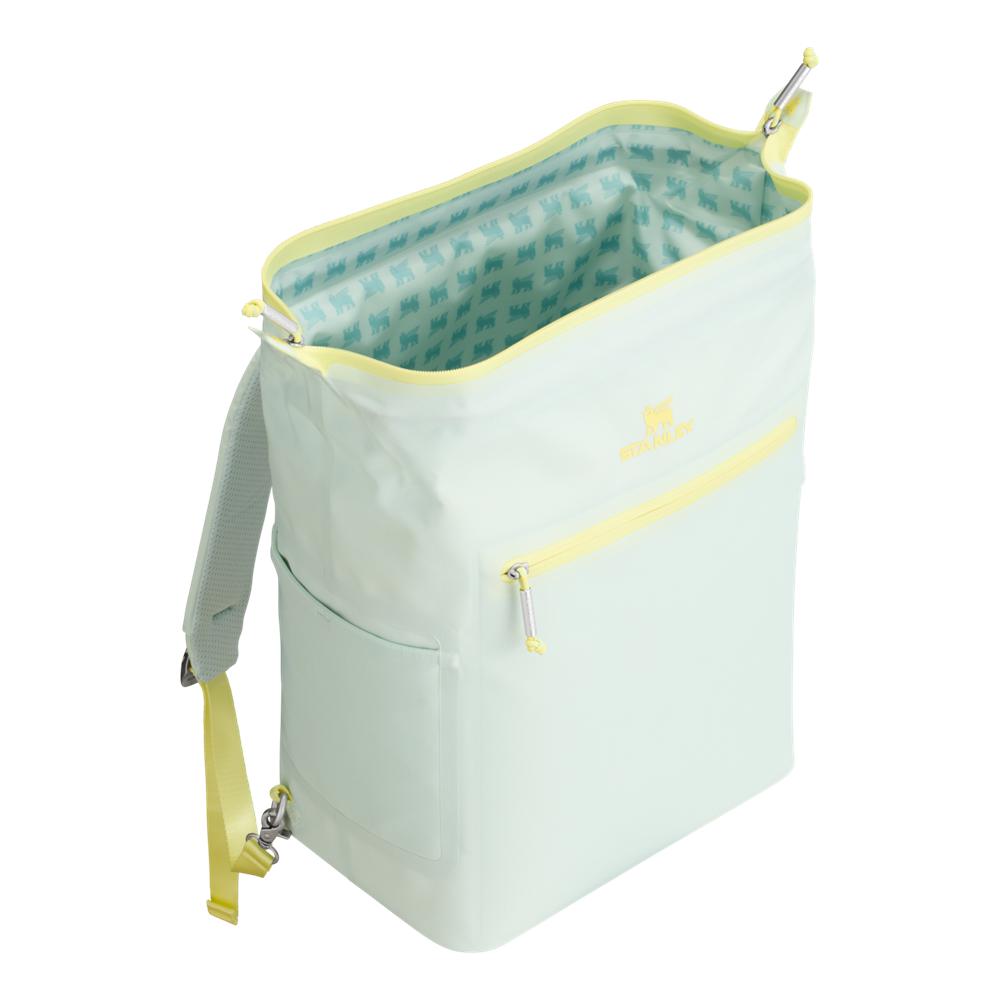 Darkseagreen Stanley The All Day Madeleine Midi Cooler Backpack | 20 Can | 14.8 QT | 14.0 L Storage | 68107-DPKW