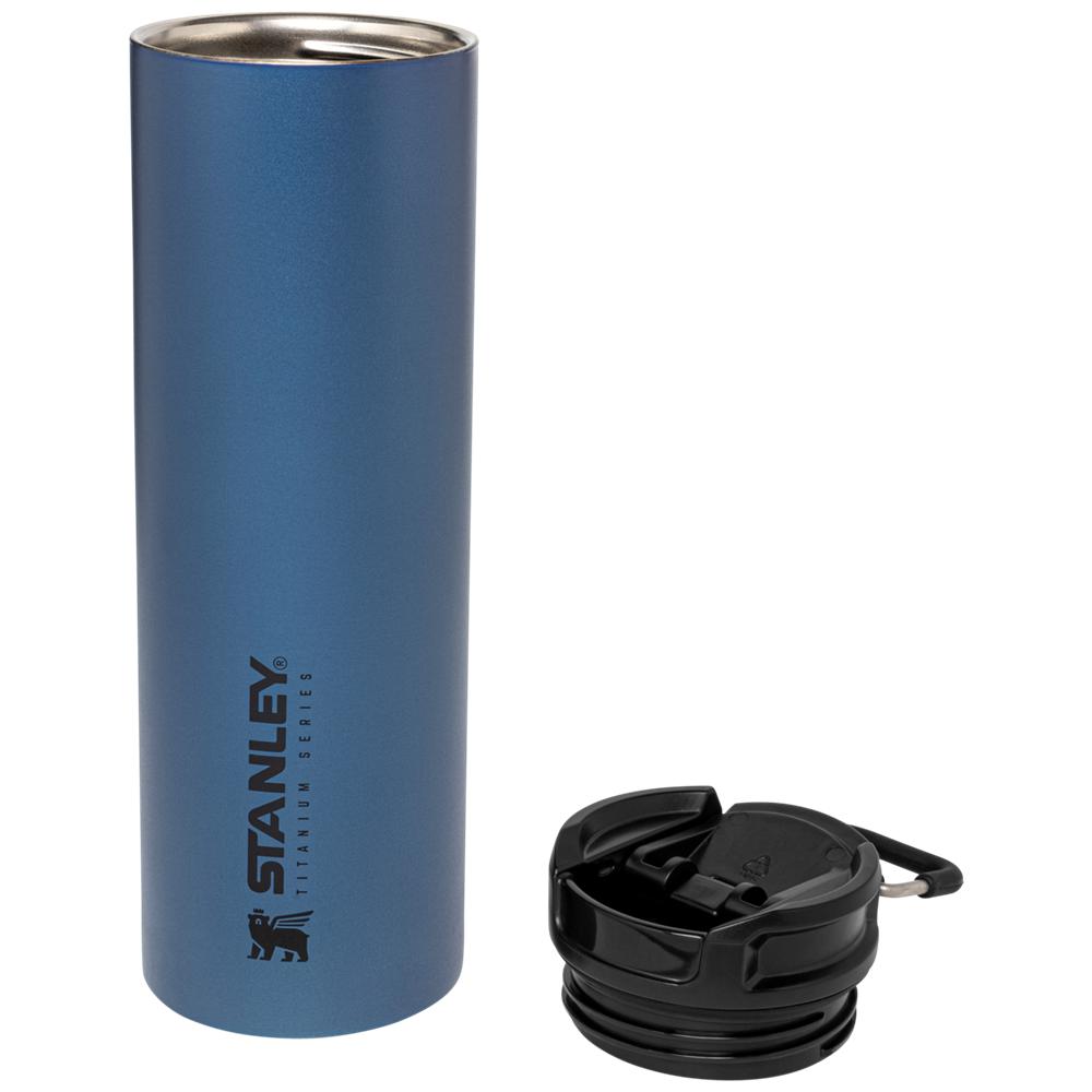 Deep Grey Stanley Titanium Travel | 14 OZ | Insulated Travel Tumbler Mugs | 27150-MAOW