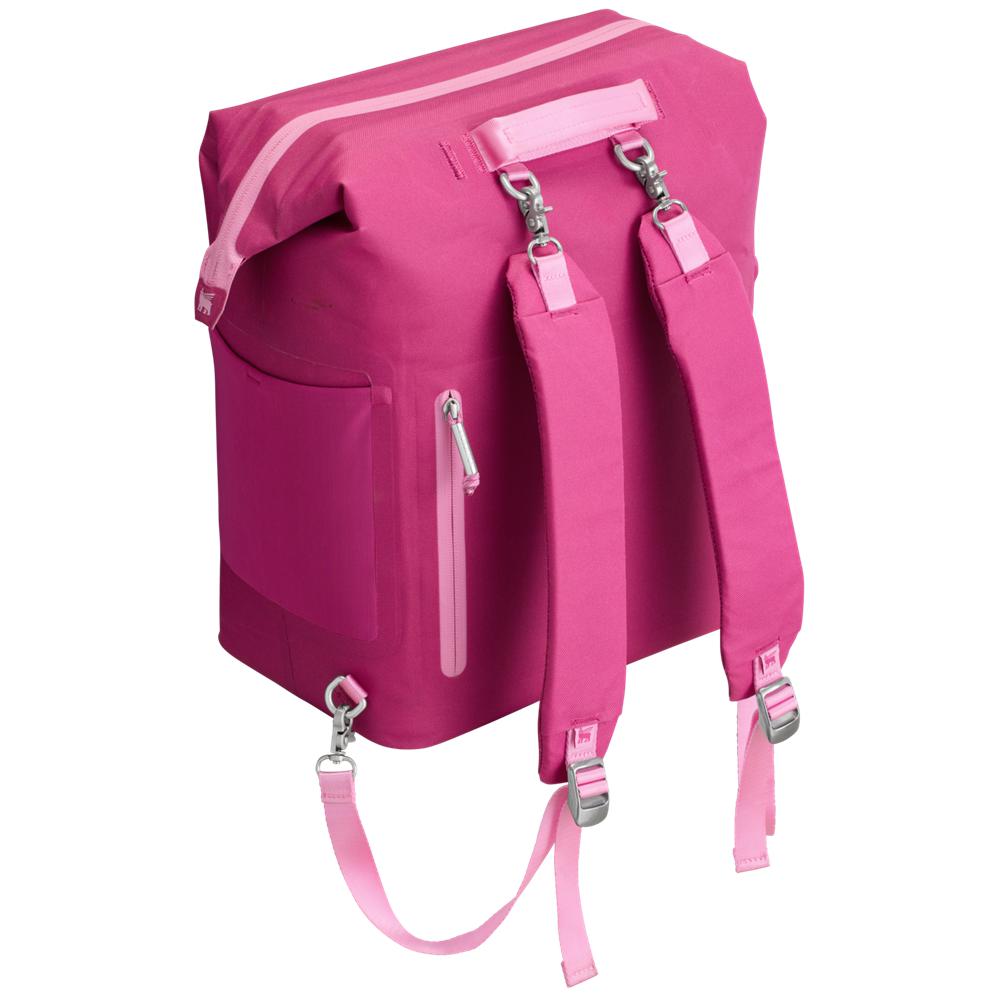 Fuchsia Stanley The All Day Madeleine Midi Cooler Backpack | 20 Can | 14.8 QT | 14.0 L Storage | 42689-IYNX