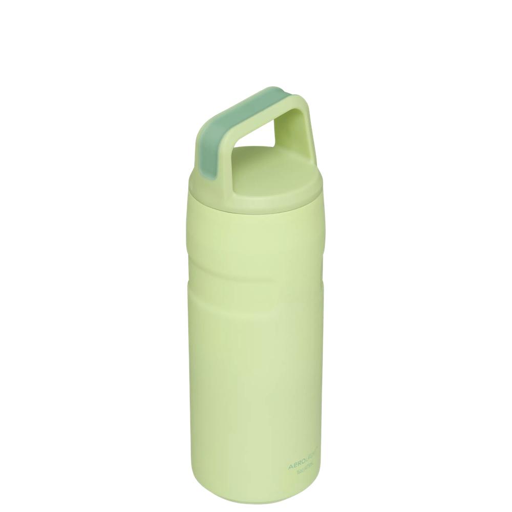 Green Stanley IceFlow™ Bottle with Cap and Carry+ Lid | 16 OZ Water Bottles | 87235-NULT