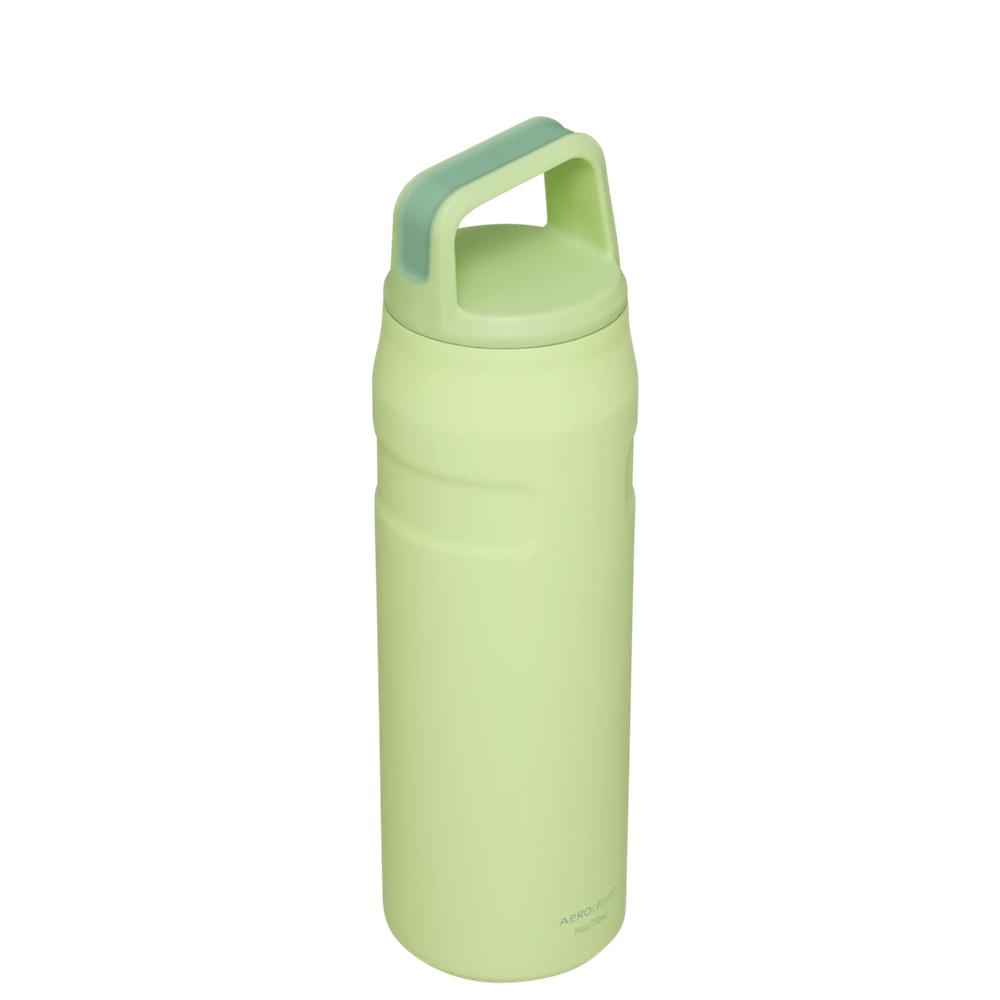 Green Stanley IceFlow™ Bottle with Cap and Carry+ Lid | 24 OZ Water Bottles | 19863-IJNS