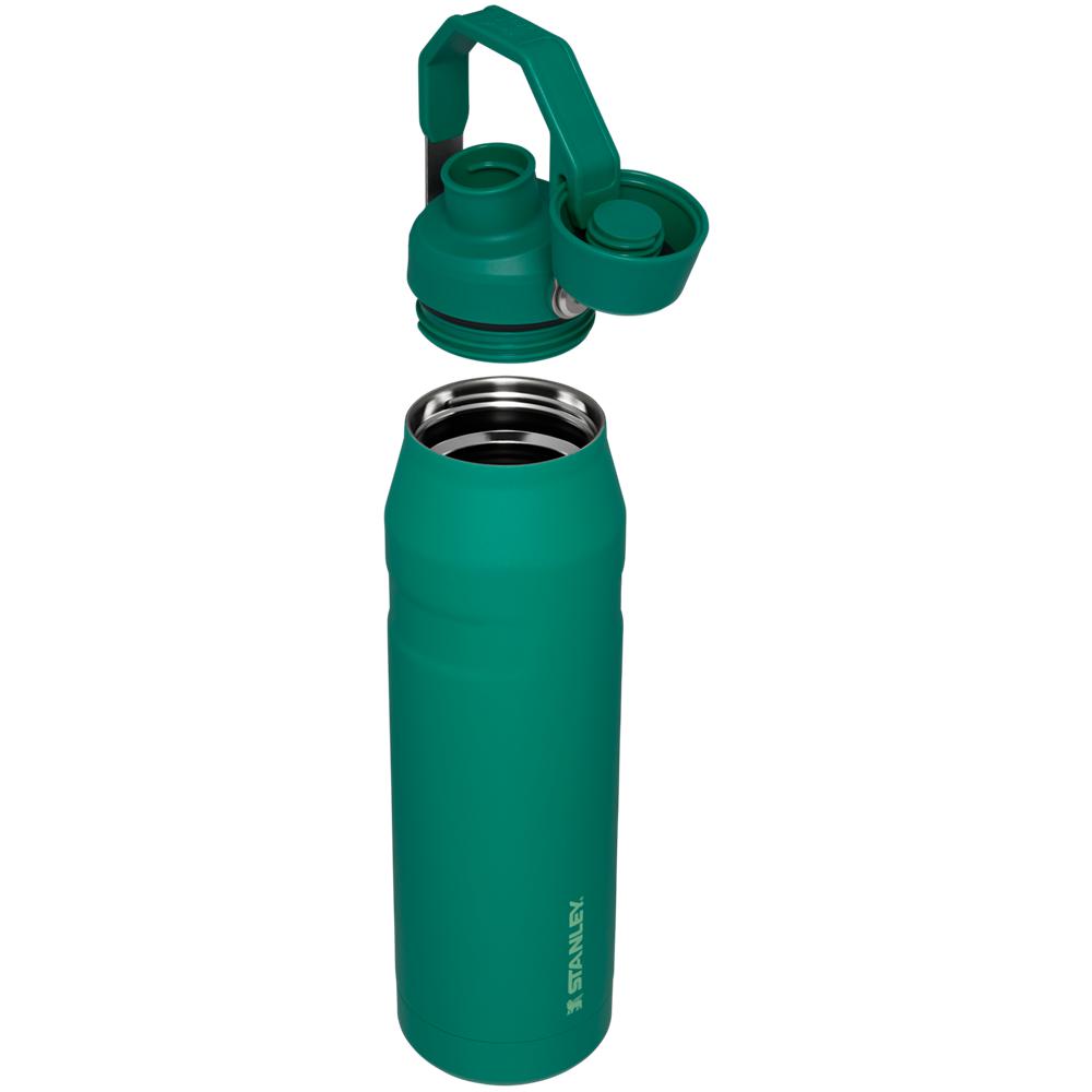 Green Stanley IceFlow Insulated Bottle with Fast Flow Lid | 36 OZ Water Bottles | 04138-DSUY