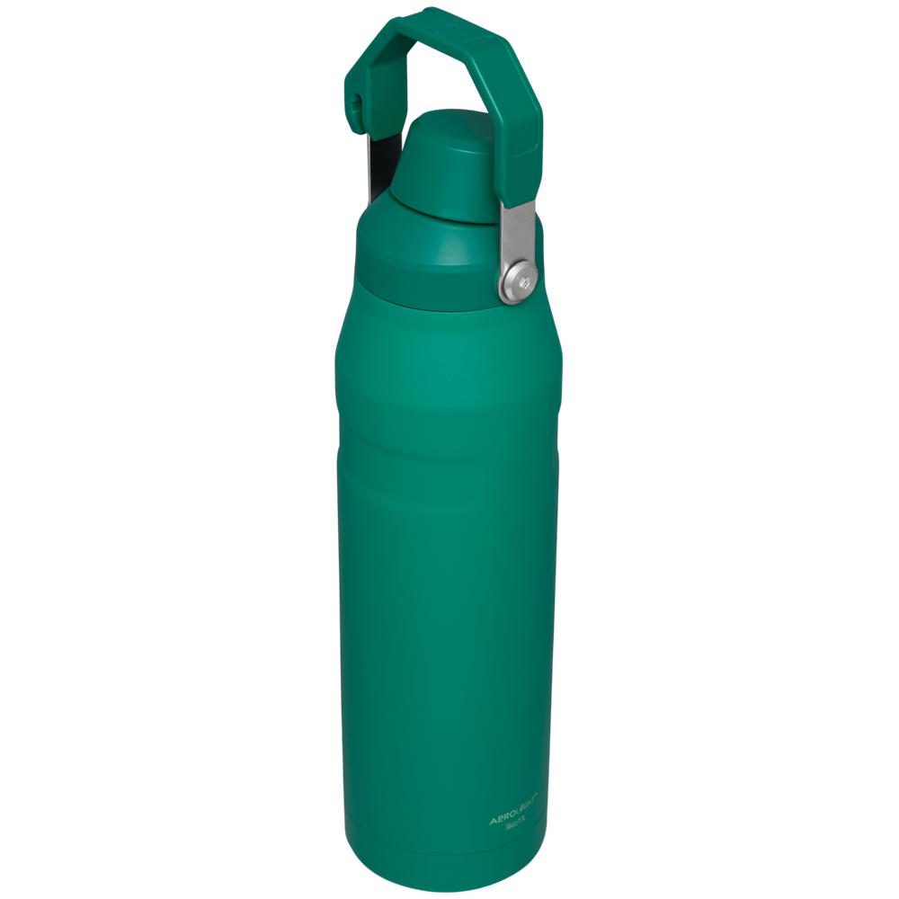 Green Stanley IceFlow Insulated Bottle with Fast Flow Lid | 36 OZ Water Bottles | 04138-DSUY