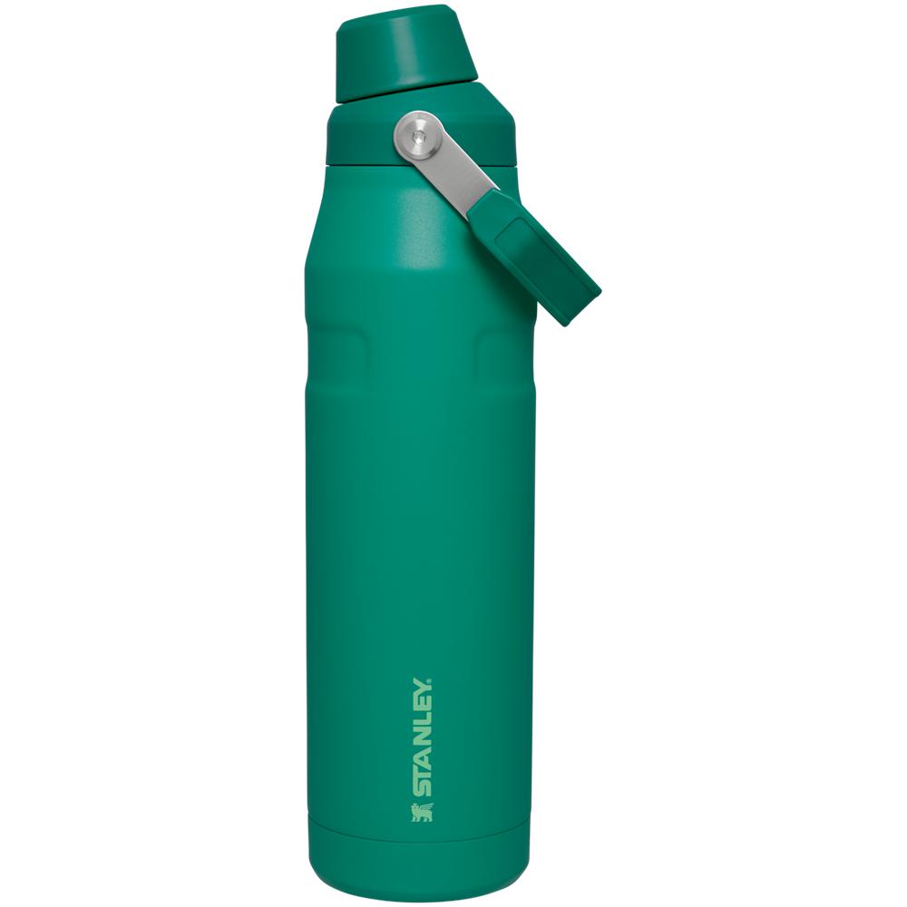 Green Stanley IceFlow Insulated Bottle with Fast Flow Lid | 36 OZ Water Bottles | 75921-YRZW