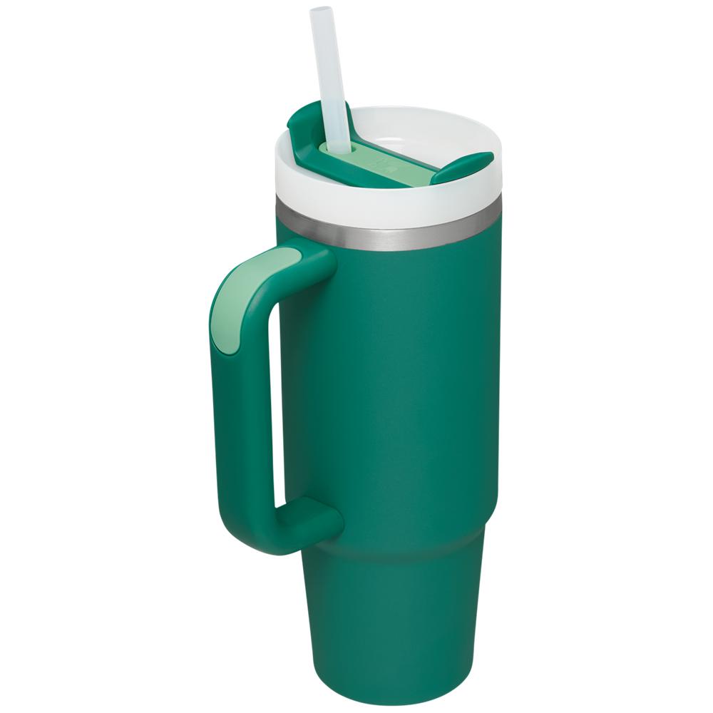 Green Stanley Quencher H2.0 Travel | 30 OZ Tumbler | 52839-PAGV