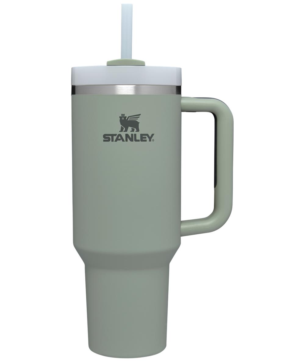 Green Stanley Quencher H2.0 Travel | 40 OZ Tumbler | 80927-RQCI