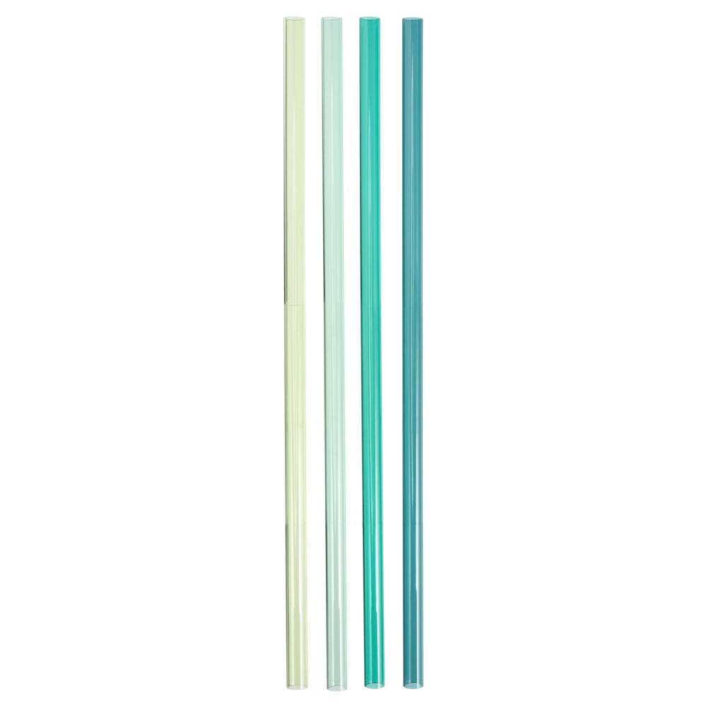 Green Stanley Replacement Straw 4 Pack | 30 OZ Quencher Tumbler Straws | 38460-CMUD