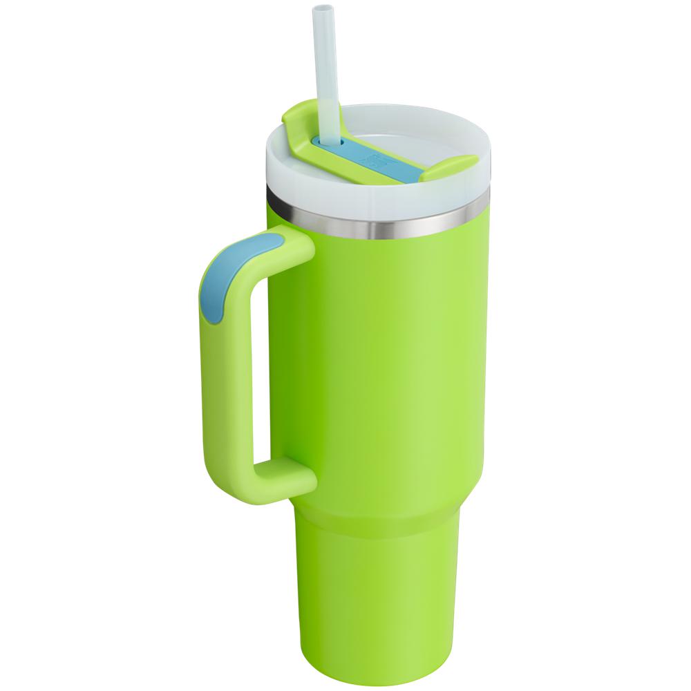 Green Stanley The Heat Wave Quencher H2.O FlowState™ | 40 OZ Tumbler | 59340-FTRG