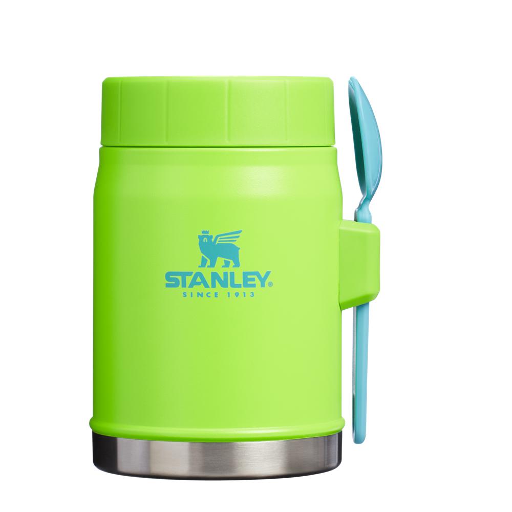 Green Stanley The Heat wave Classic Legendary + Spork | 14 OZ Food Jars | 20543-CFDW