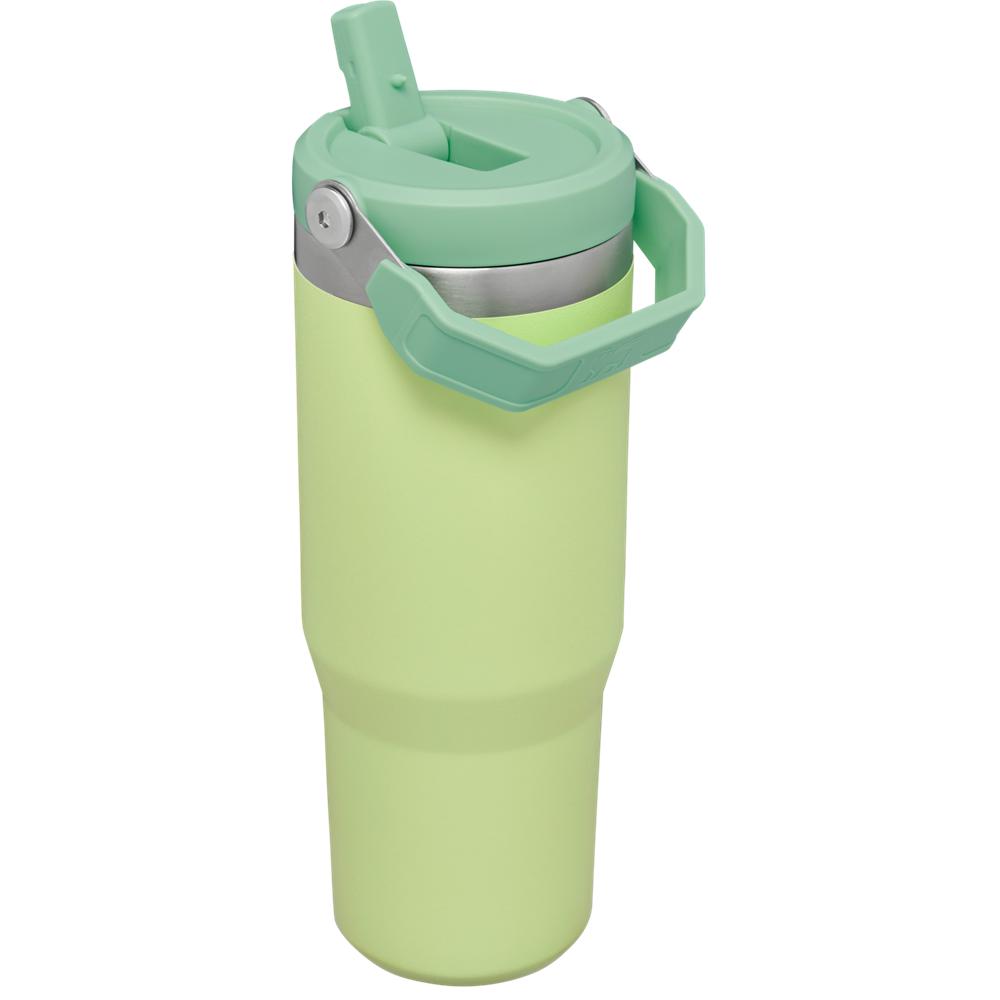 Green Stanley The IceFlow Flip Straw | 30 OZ | Insulated Water Tumbler | 74985-EAQJ