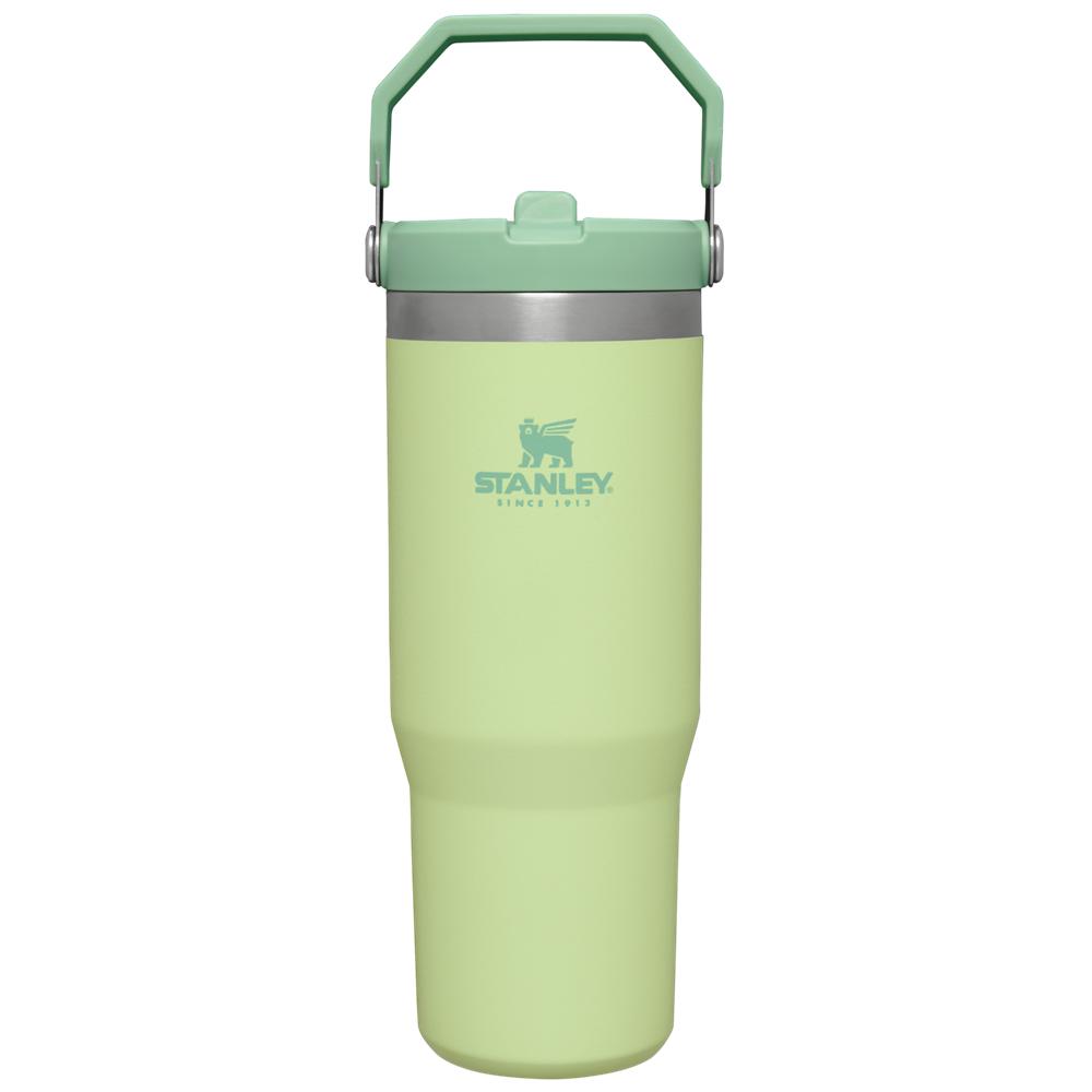 Green Stanley The IceFlow Flip Straw | 30 OZ | Insulated Water Tumbler | 74985-EAQJ