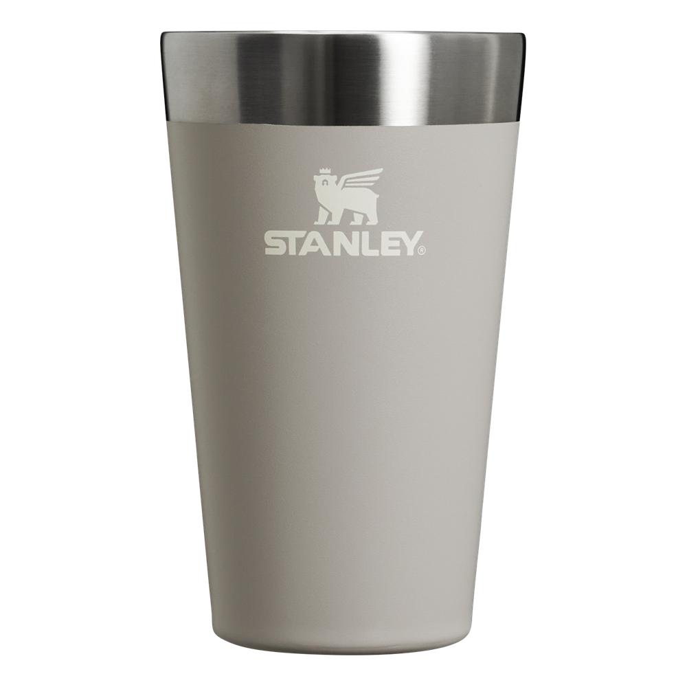 Grey Stanley Adventure Stacking Stainless Steel Beer Pint | 16OZ Tumbler Cups | 79063-CXYM