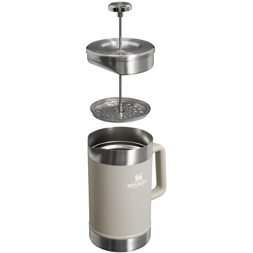 Grey Stanley Classic Stay Hot French Coffee Press | 48OZ Cups | 47910-RBUO