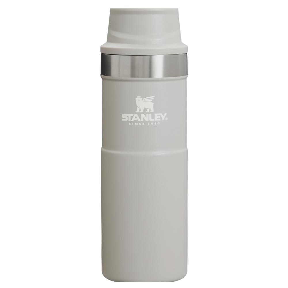 Grey Stanley Classic Trigger Action Travel Insulated Coffee Tumbler | 16 OZ Mugs | 61293-OIMX