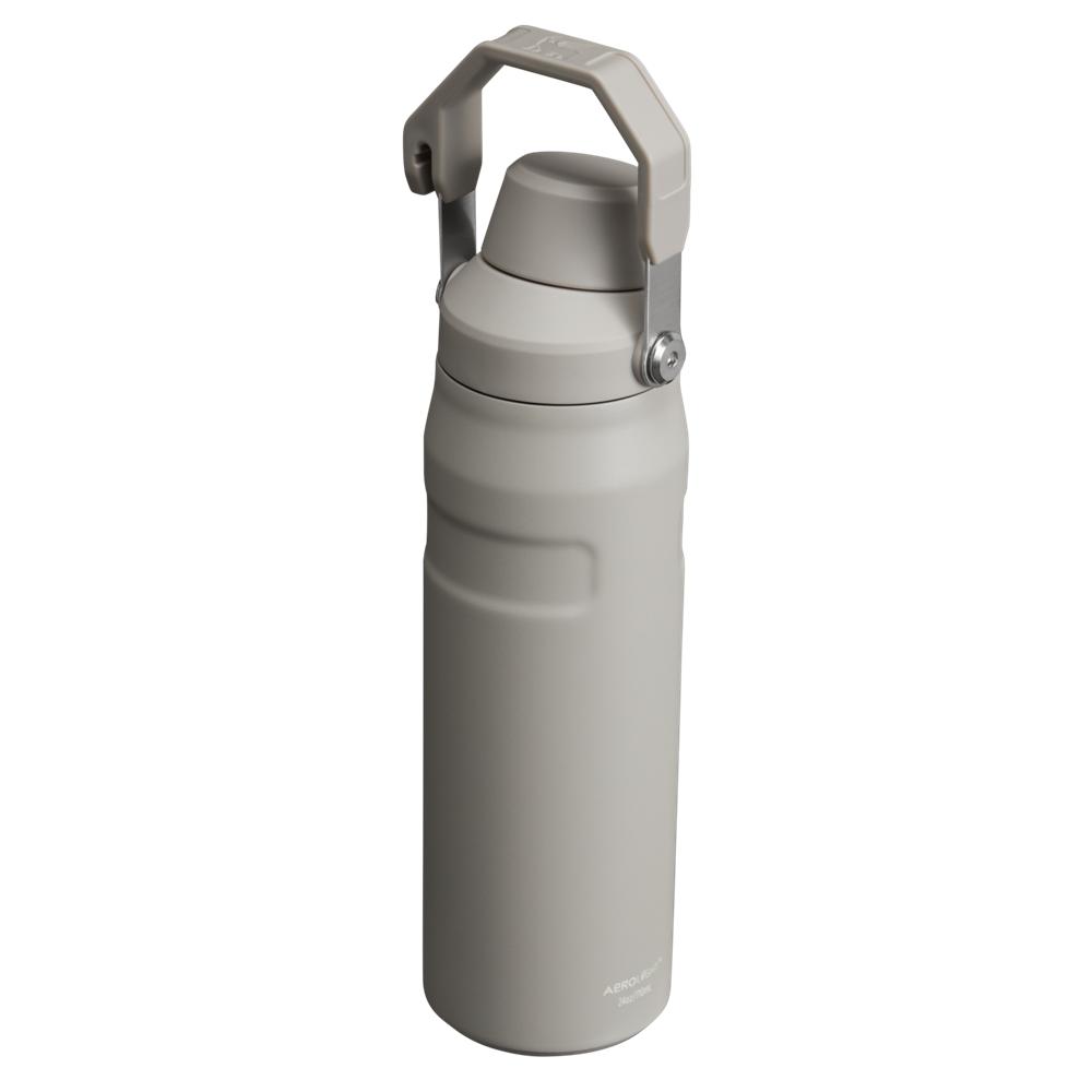 Grey Stanley IceFlow Insulated Bottle with Fast Flow Lid | 24 OZ Water Bottles | 40356-STWJ