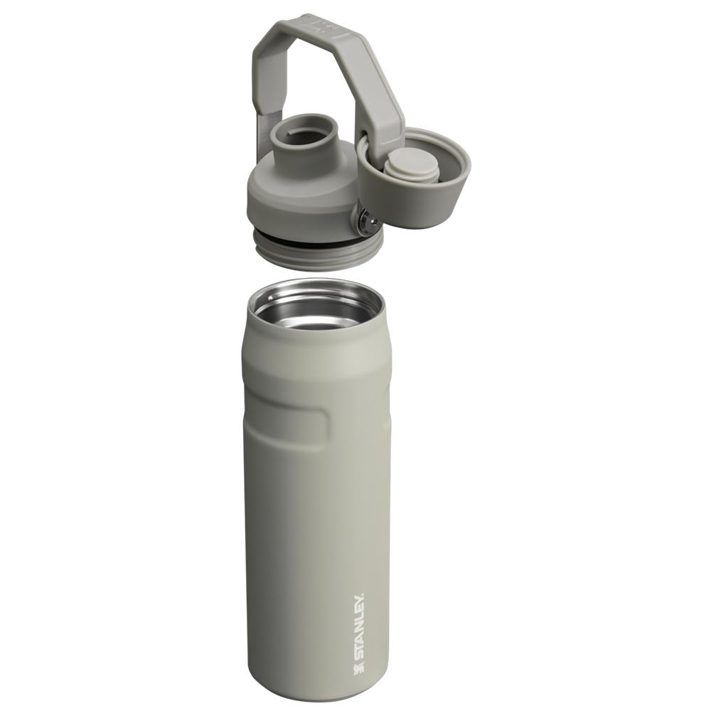 Grey Stanley IceFlow Insulated Bottle with Fast Flow Lid | 24 OZ Water Bottles | 40356-STWJ