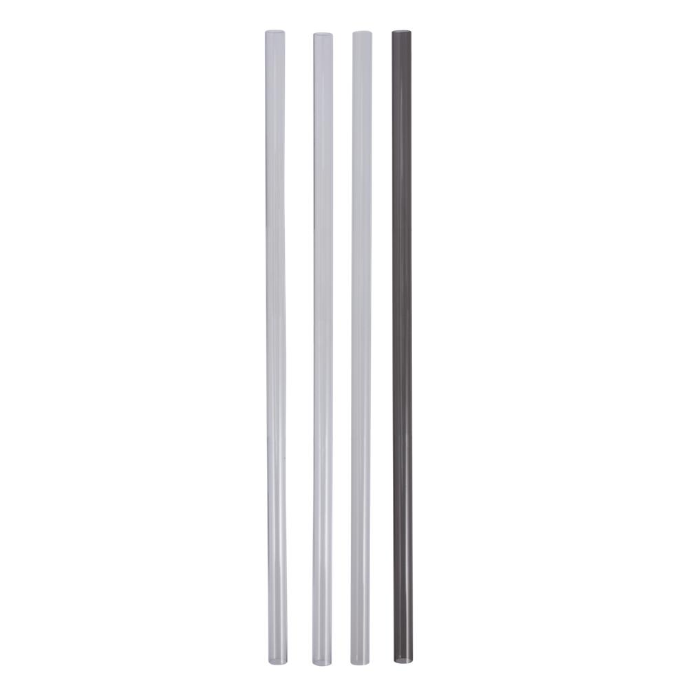 Grey Stanley Replacement Straw 4 Pack | 30 OZ Quencher Tumbler Straws | 72396-ESDA