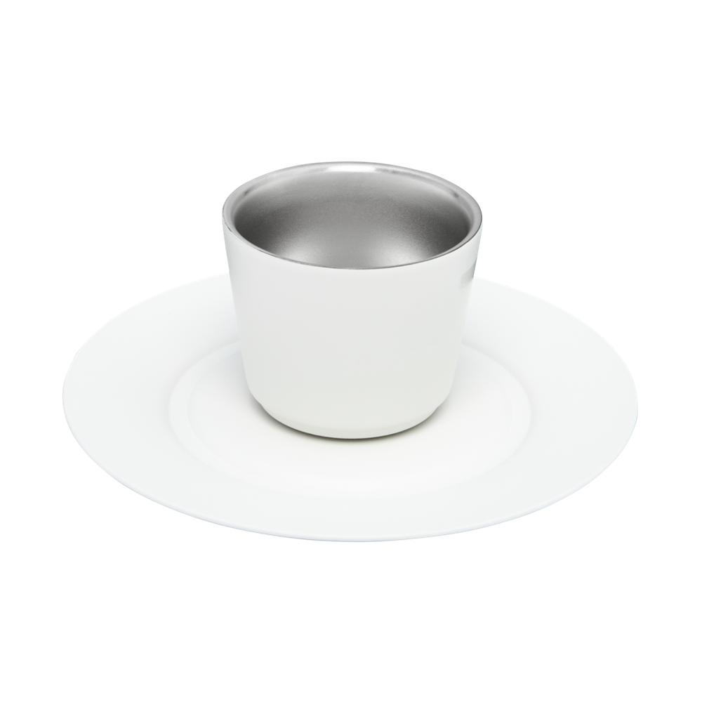 Grey Stanley The DayBreak Demitasse Cup & Saucer | 2.2 OZ Espresso Cup Cups | 63258-IFQR