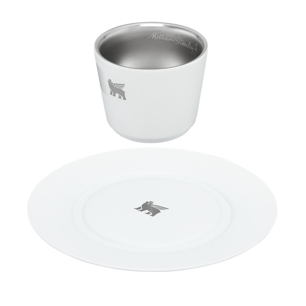 Grey Stanley The DayBreak Demitasse Cup & Saucer | 2.2 OZ Espresso Cup Cups | 63258-IFQR