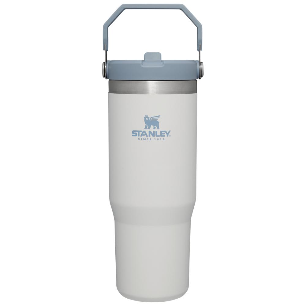 Grey Stanley The IceFlow Flip Straw Tumbler | 30 OZ | Insulated Water Water Bottles | 09438-EZCR