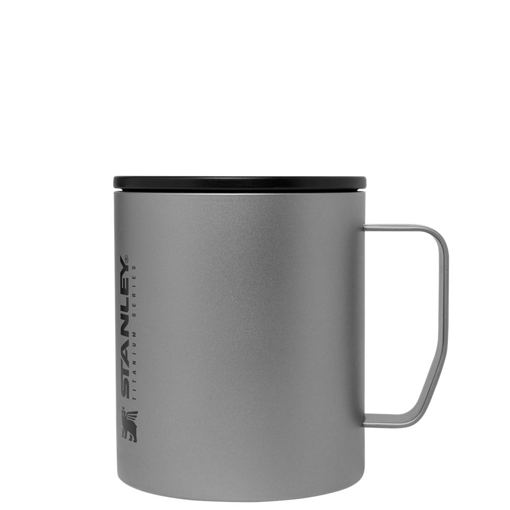 Grey Stanley Titanium Camp | 12 OZ | Insulated Travel Tumbler Mugs | 58941-MSFU