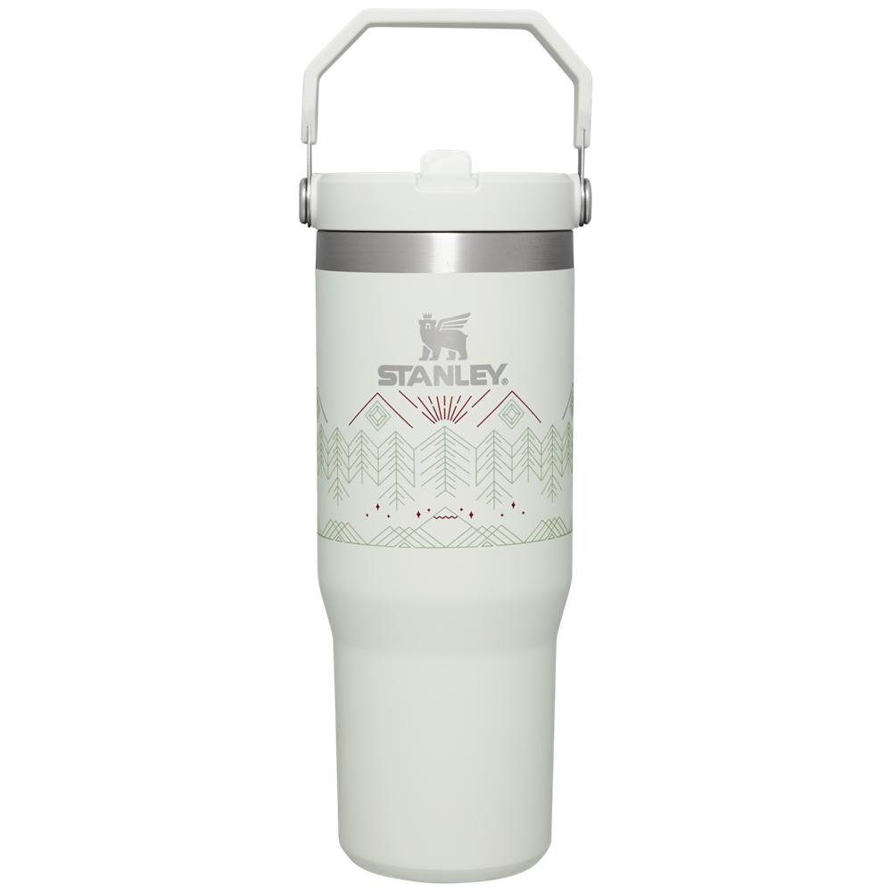 Grey Stanley Winterscape IceFlow™ Flip Straw Tumbler | 30 OZ Water Bottles | 12740-QXHK