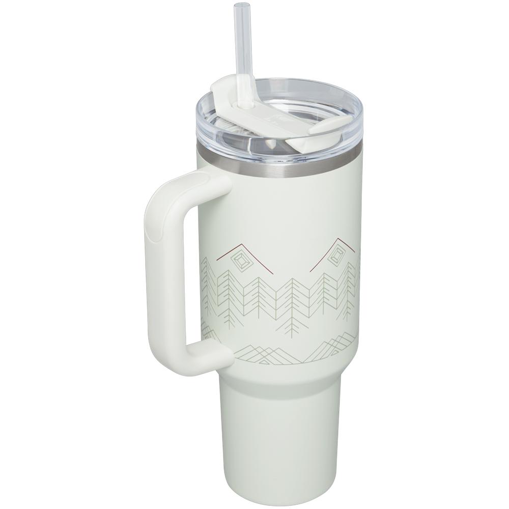 Grey Stanley Winterscape Quencher H2.0 FlowState™ | 40 OZ Tumbler | 51098-GBEV