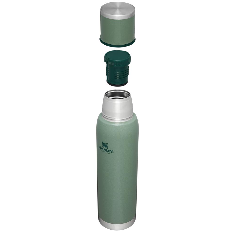 Hammertone Green Stanley Adventure To-Go Bottle | 1.4 QT Vacuum Bottles | 70652-LVGU