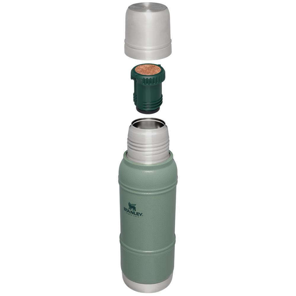 Hammertone Green Stanley Artisan Thermal Bottle | 1.1QT Vacuum Bottles | 09582-GYEO