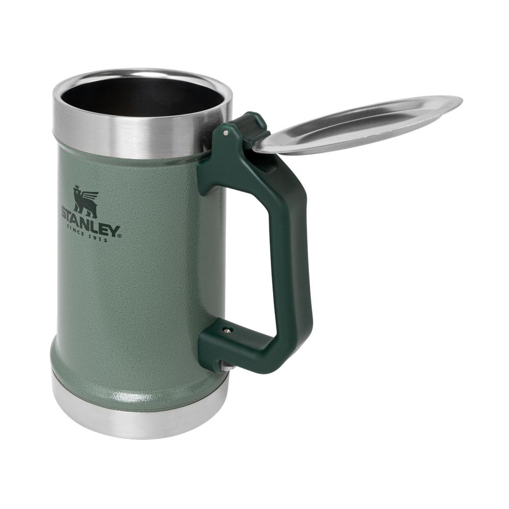 Hammertone Green Stanley Classic Bottle Opener Beer Stein | 24OZ Mug Water Bottles | 28360-ORHA