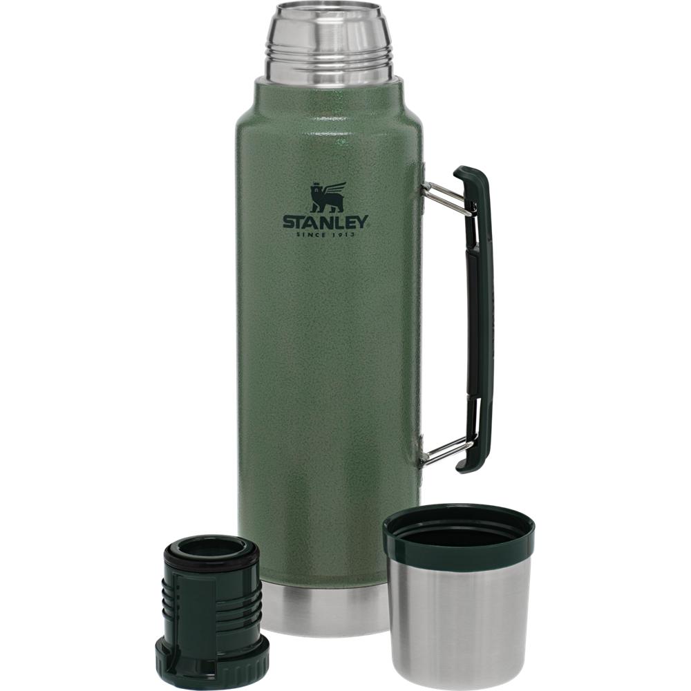 Hammertone Green Stanley Classic Legendary Vacuum Insulated Bottle | 1.5 QT Vacuum Bottles | 84259-HASI