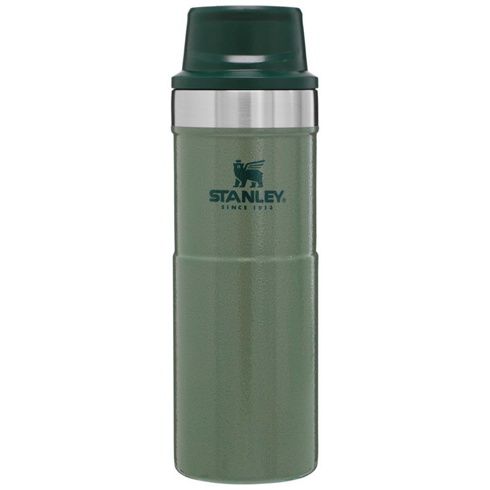 Hammertone Green Stanley Classic Trigger Action Travel Insulated Coffee Tumbler | 16 OZ Mugs | 57814-NZXF