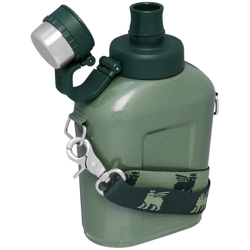 Hammertone Green Stanley The Legendary Classic Insulated Canteen | 1.1QT Water Bottles | 18730-XLZQ