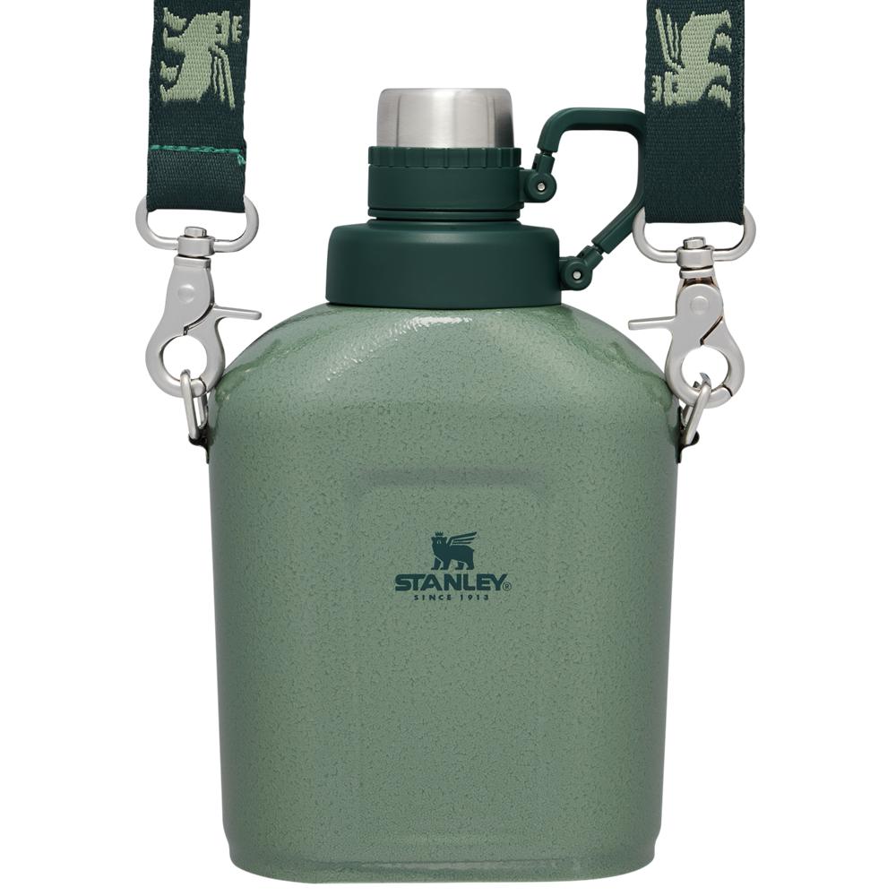 Hammertone Green Stanley The Legendary Classic Insulated Canteen | 1.1QT Water Bottles | 18730-XLZQ