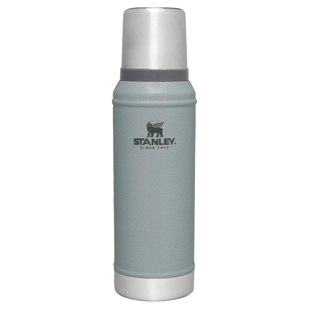 Hammertone Silver Stanley Classic Legendary Vacuum Insulated Bottle | 1.0 QT Vacuum Bottles | 45369-NVDW