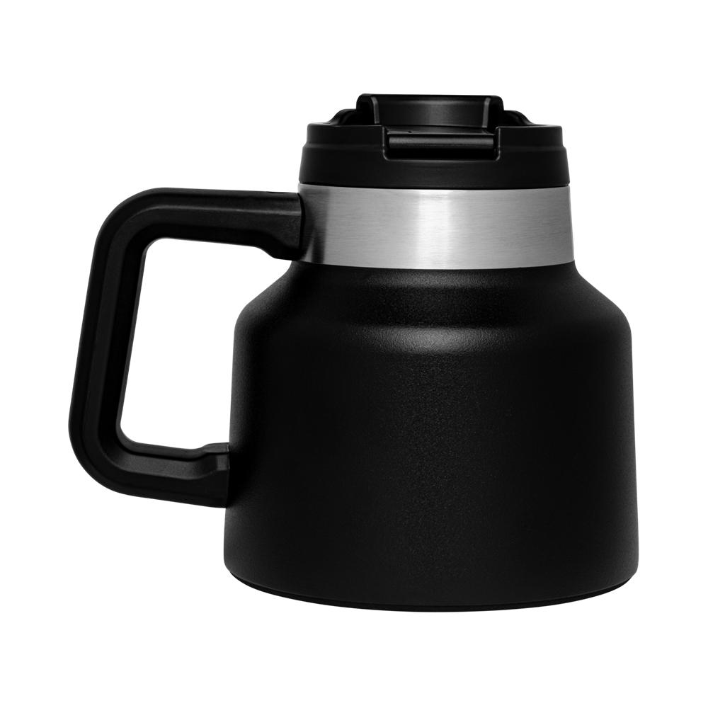 Matte Black Stanley Adventure Tough-To-Tip Admiral's | 20OZ Mugs | 53176-XBLJ