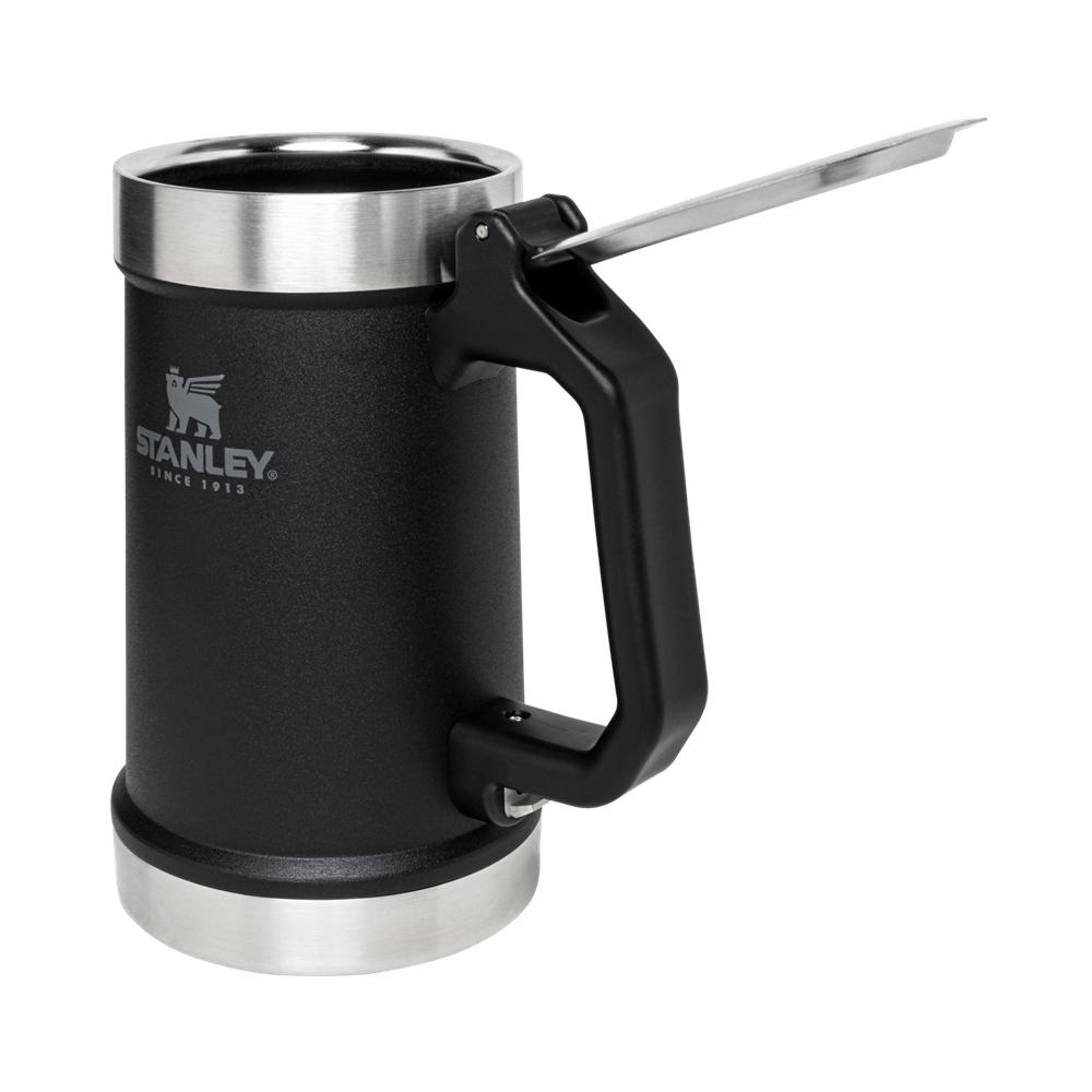 Matte Black Stanley Classic Bottle Opener Beer Stein | 24OZ Mug Cups | 32164-YFGB