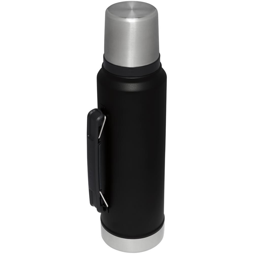 Matte Black Stanley Classic Legendary Bottle Sale | 1.1 QT Vacuum Bottles | 76932-GWJK