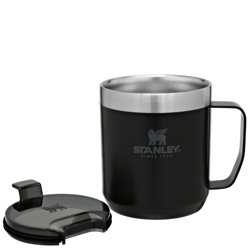 Matte Black Stanley Classic Legendary Camp | 12 OZ | Travel Tumbler Mugs | 02918-HLAU