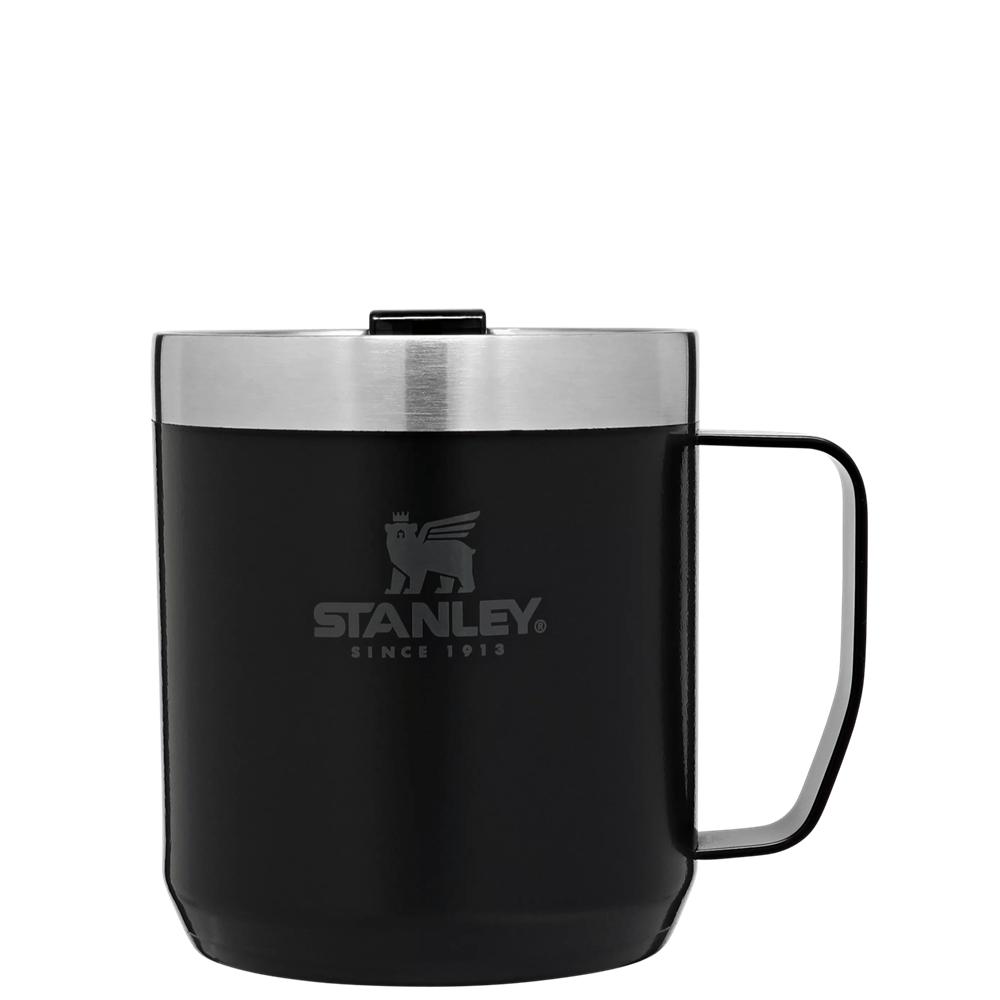 Matte Black Stanley Classic Legendary Camp | 12 OZ | Travel Tumbler Mugs | 02918-HLAU