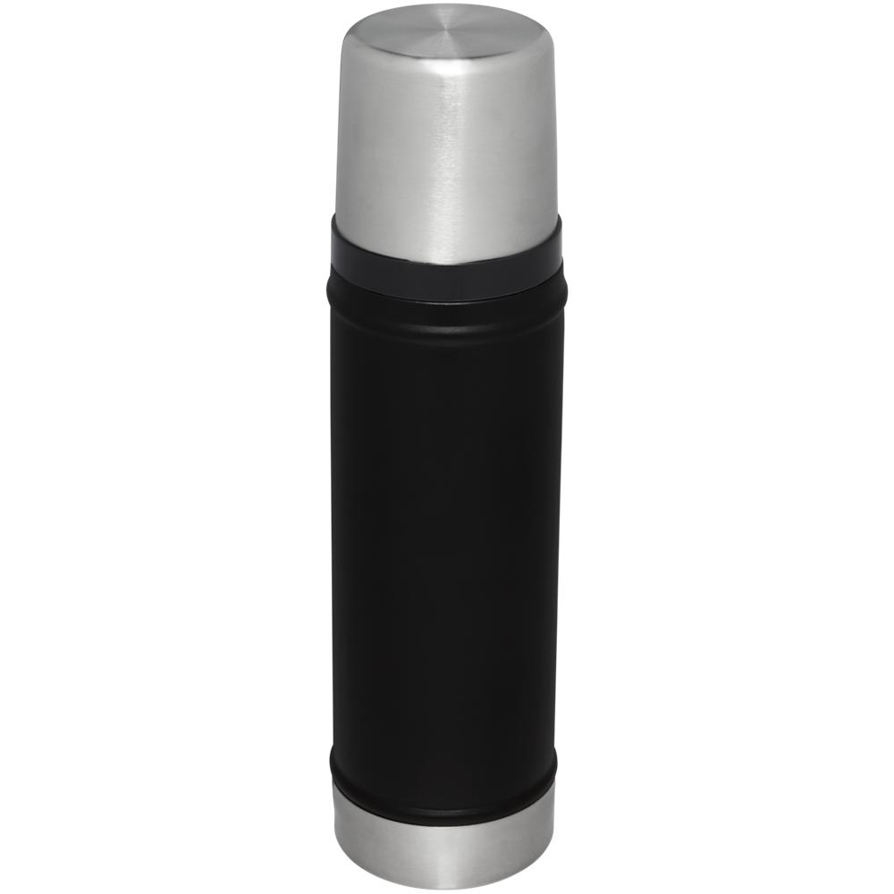 Matte Black Stanley Classic Legendary Vacuum Insulated Water Bottle | 20 OZ Vacuum Bottles | 48036-NUMV