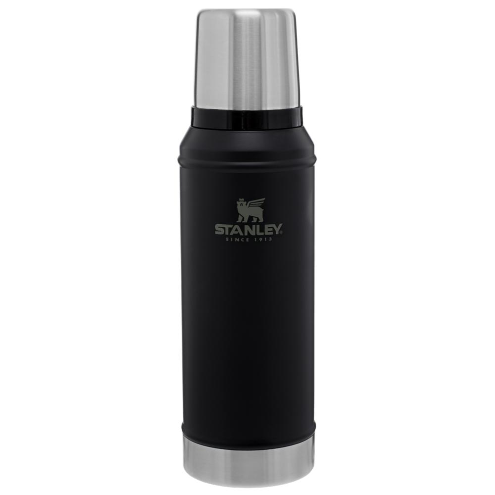 Matte Black Stanley Classic Legendary Vacuum Insulated Bottle | 1.0 QT Vacuum Bottles | 26751-EZJB